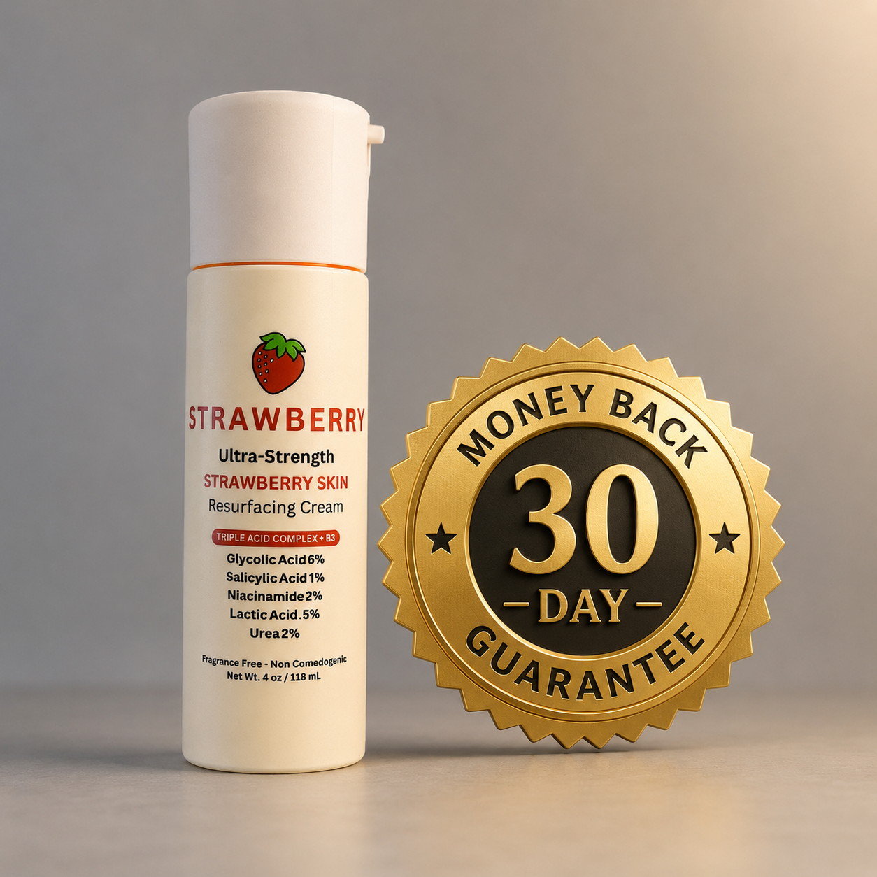 Strawberry Triple-Acid Complex — 30-day guarantee