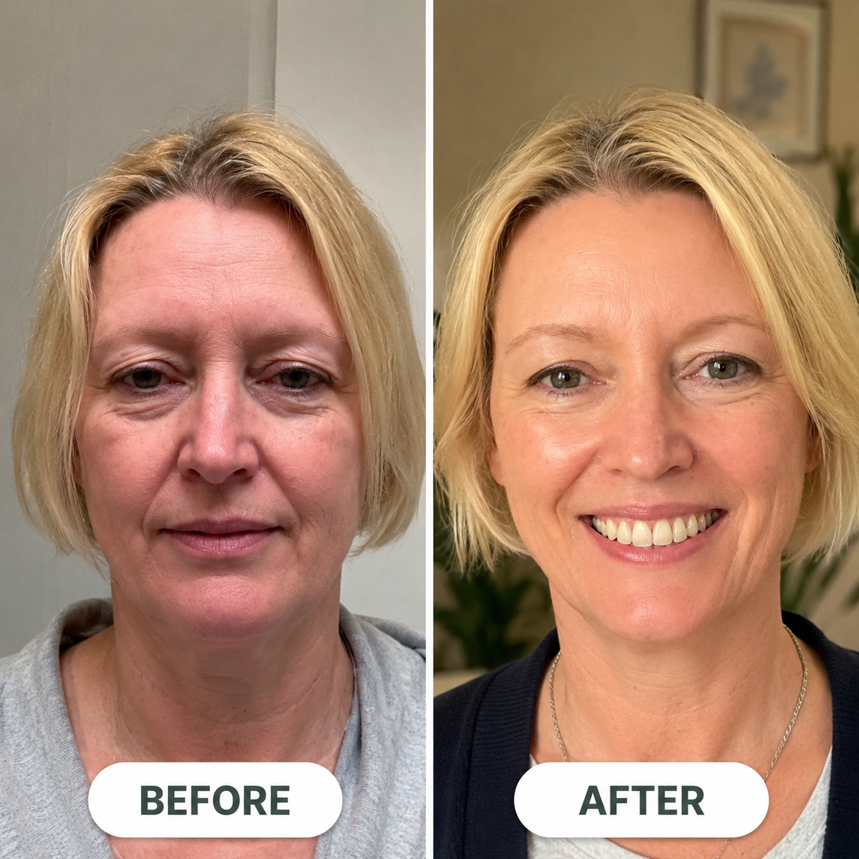 Before and after — 21 days on CLEANSL8