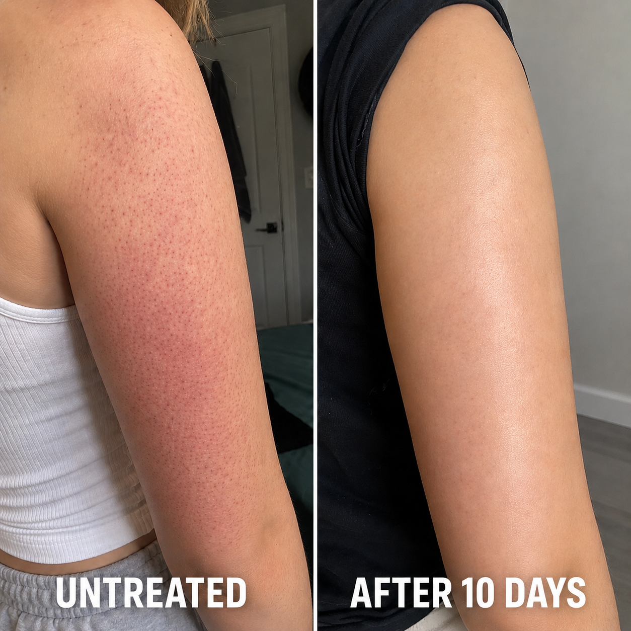 KP redness and texture improvement